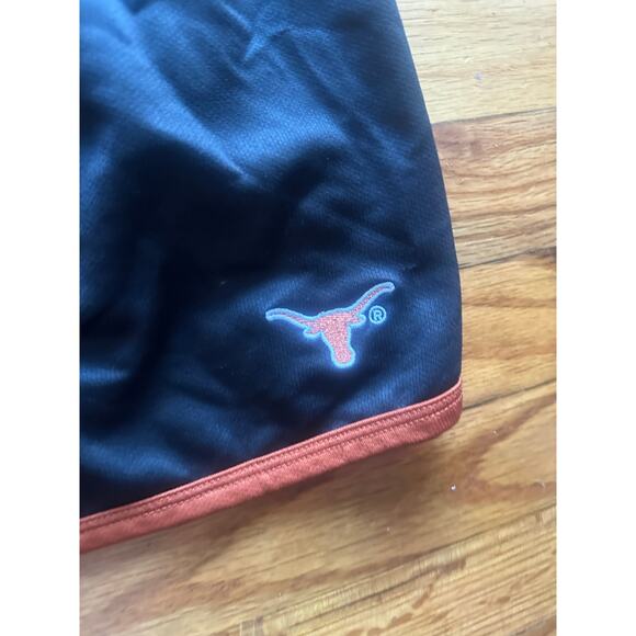 Colosseum Texas Longhorns Athletic Shorts – Black/Orange Trim, Size M - Picture 2 of 6